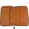 Hermes Zip Around Travel Case Azap Combine Long Wallet Long Wallet Leather Gold