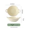 Shangqi Double Handle Ceramic Bowl