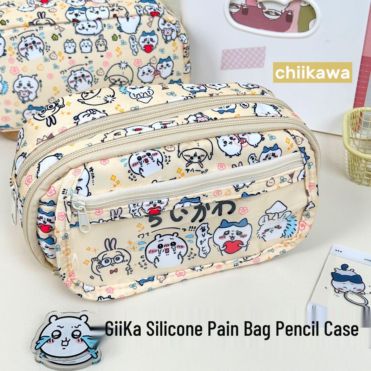 

Chiikawa Ita Pencil Case - Cute Print, Large Capacity, Transparent & Dirt-Resistant
