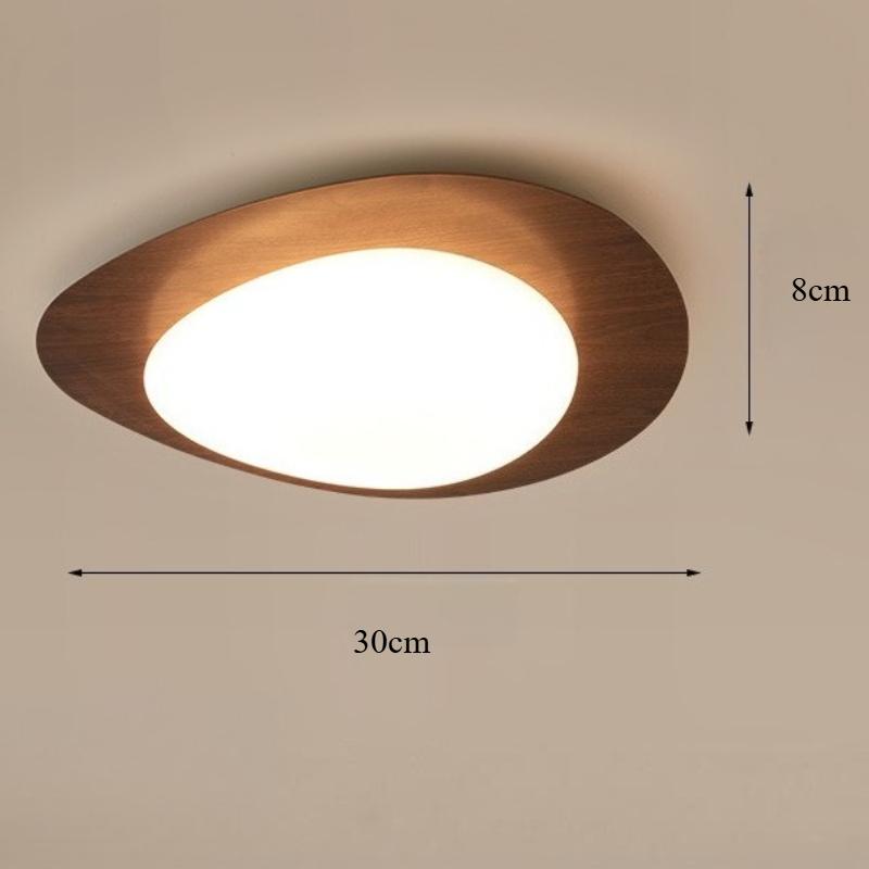 

Modern Retro Simple LED Ceiling Lamp Cobblestone Shape Living Room Dining Room Bedroom Study Decorative Lighting Natural light