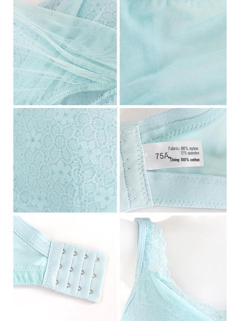 Post-Mastectomy Silicone Prosthetic Lace Bra - Plus Size, Breathable, Shaping, Bandeau