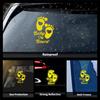 2pcs Reflective Car Sticker Baby on Board High Intensity Reflective Sticker for Car Waterproof Safety Warning Auto Bumper Window Sticker Kids on