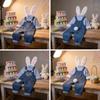 Easter Bunny Plush Animal Costume For Kids Cosplay Easter Party Dressup