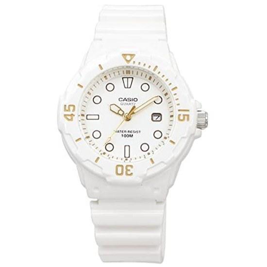 CASIO Analog Wristwatch LRW-200H-7E2V Women Kids Cheap Gloss White Overseas Model.