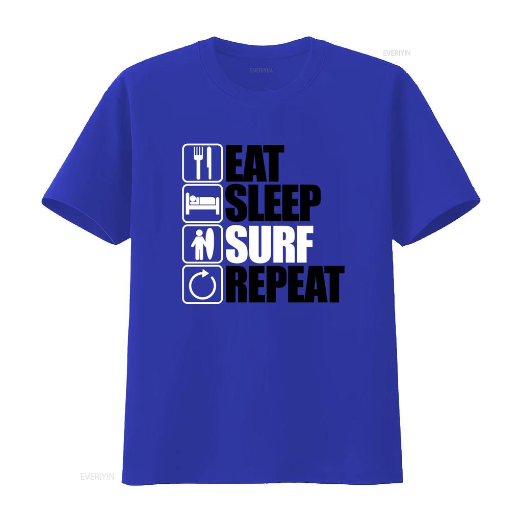 Eat Sleep Repeat T Shirt for Casual Streetwear vintage Washed homme streetwear Slightly Comfortable Top For Everyday Wear