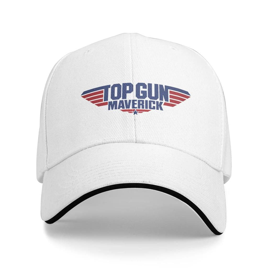 Top Gun Movie Fighter Pilot Sandwich Cap Unisex HipHop Hats Golf Hats Adjustable Snapback Caps Baseball Caps Summer