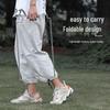 OEING Portable Folding Outdoor Trash Bag Holder