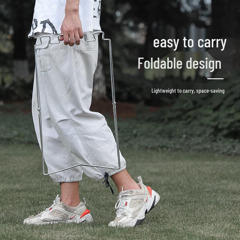 Junkaiwei Portable Folding Trash Bag Holder