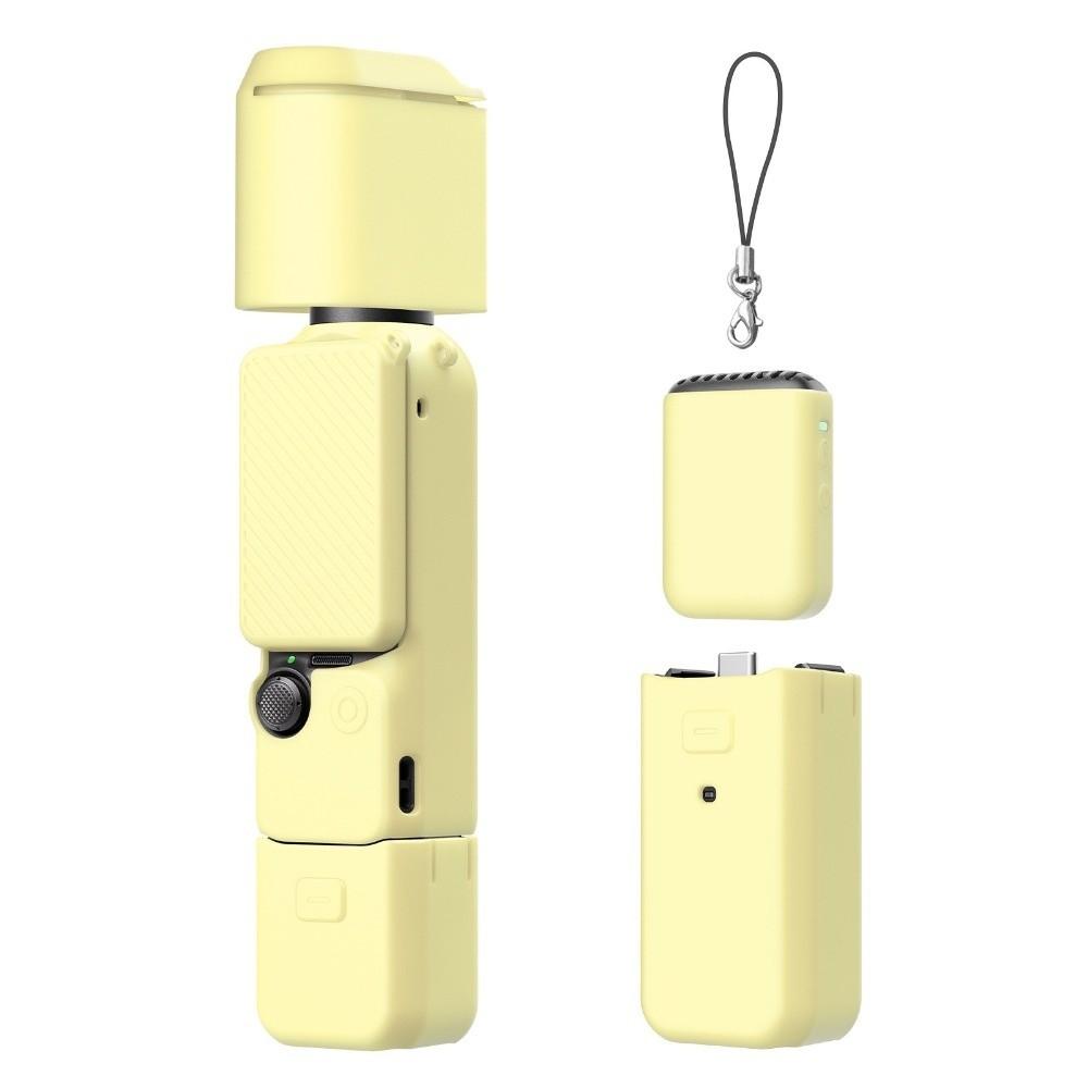 6pcs/Set Silicone Action Camera Case Scratch-resistant Wear-resistant Protective Case for Osmo Pocket Anti-slip for DJI Pocket 3