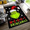 Dywanik bożonarodzeniowy Grinch Nadaje się do pokoju gier Jadalni Pokojów zabaw Kuchni Dywan antypoślizgowy Dekoracja biurowa Anime Prezent na przyjęcie weselne