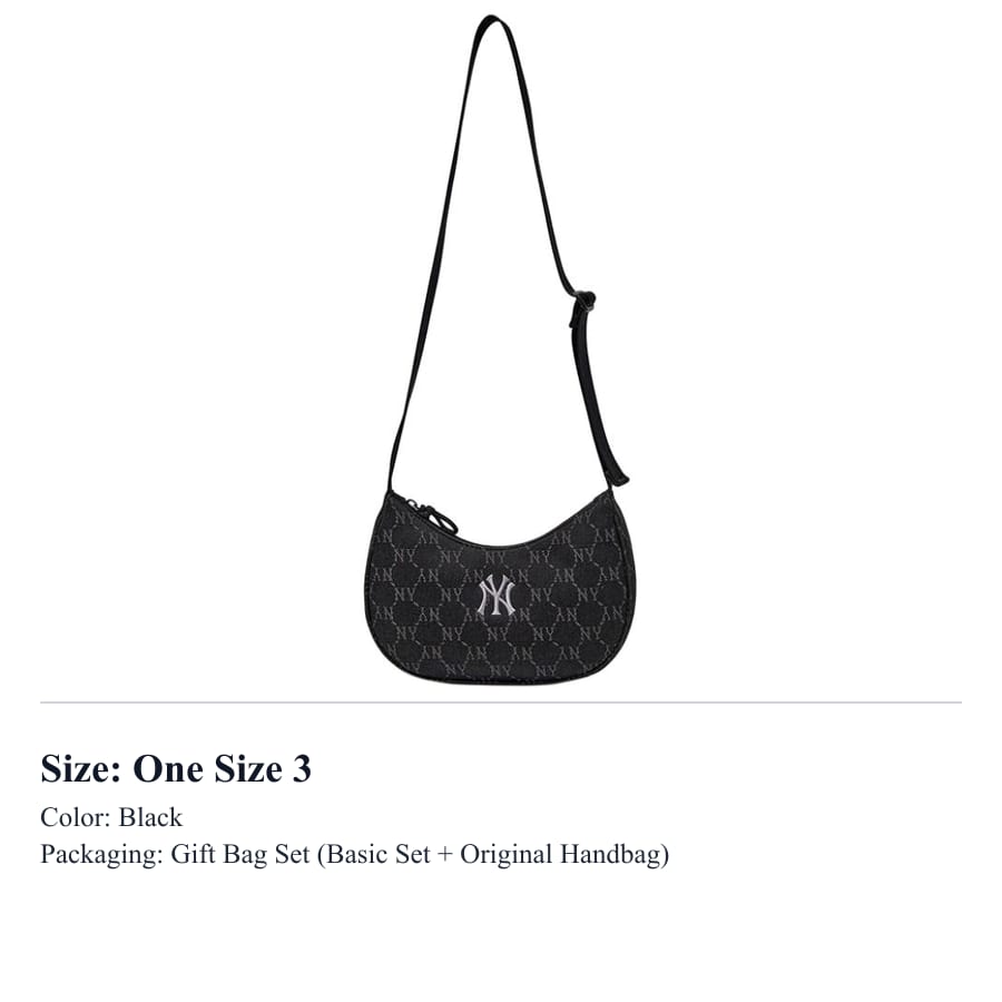 MLB Polyamide Polyester Shoulder Bag Unisex Multicolor 3ABQMV45N