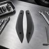 Low-Profile Motorcycle Windshield Trim Easy to Install, Tapered,