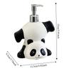 Press Bottle Panda Soap Dispenser Decorative Shampoo Soap Dispenser  Bathroom
