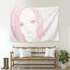 1 Nana Osaki Art Tapestry Single Sided 2D Print Artistic Durable Wall Decor Home Reading Room Gallery Area Warm Vibe Decor Gift