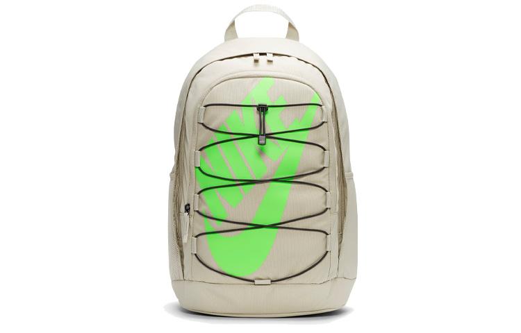 Nike Hayward Fabric Backpack Unisex Stone Color/Impact Green BA5883-230