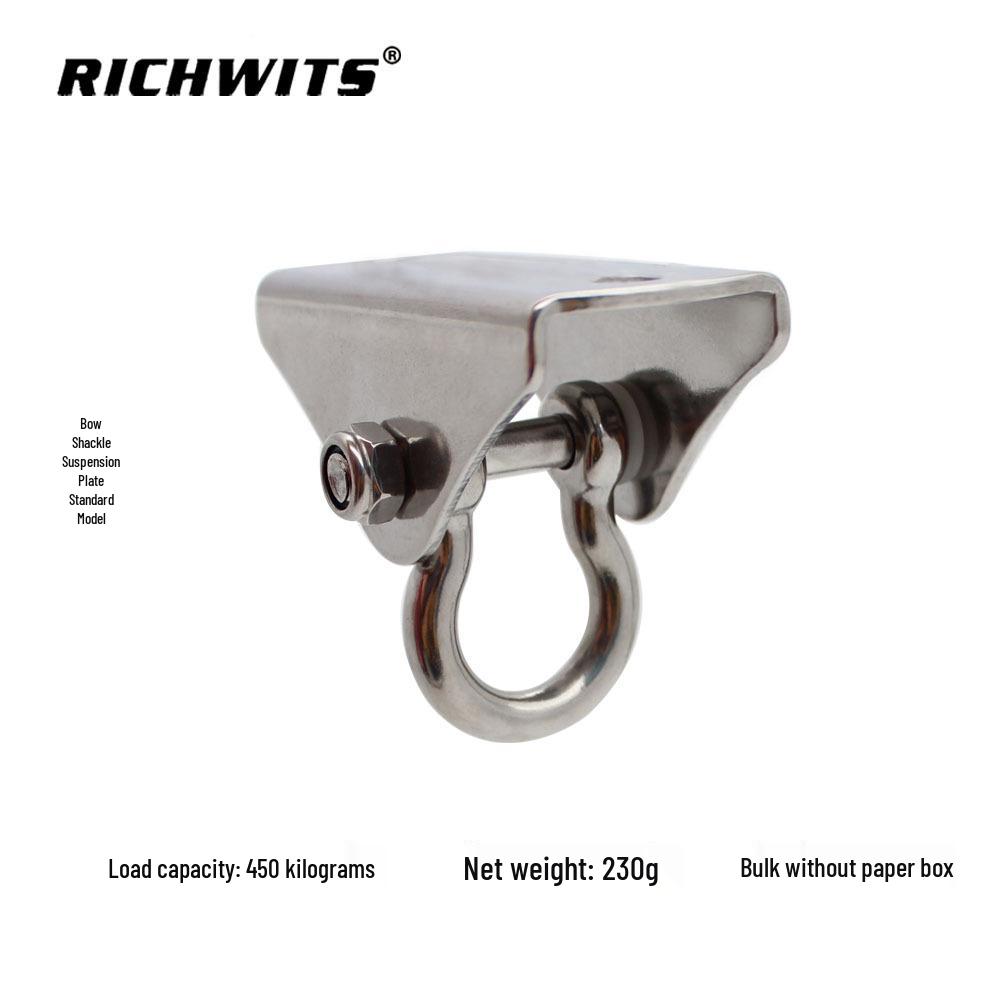 304 Stainless Steel Rotating Hook for Yoga Sandbags & Hammocks