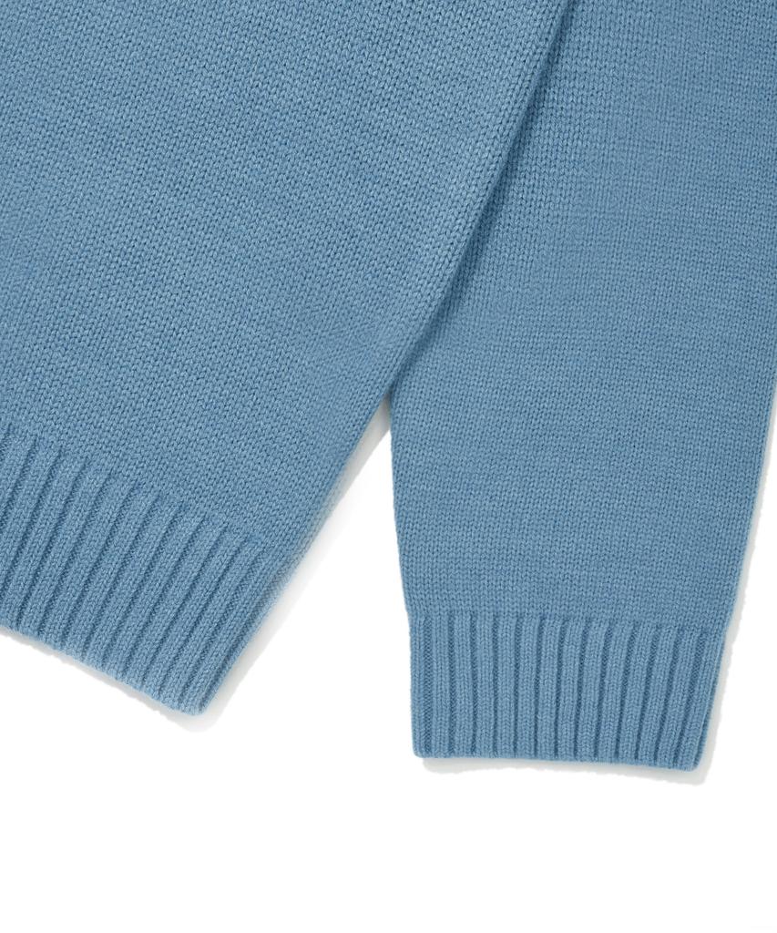WACKY WILLY One-Point Pullover Knit Blue