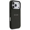 Guess Grained Ring MagSafe case for iPhone 17 Pro black