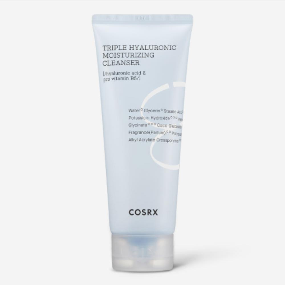 COSRX Hydrium Triple Hyaluronic Moisturizing Cleanser 150мл – Увлажняющий гель для ежедневного умывания