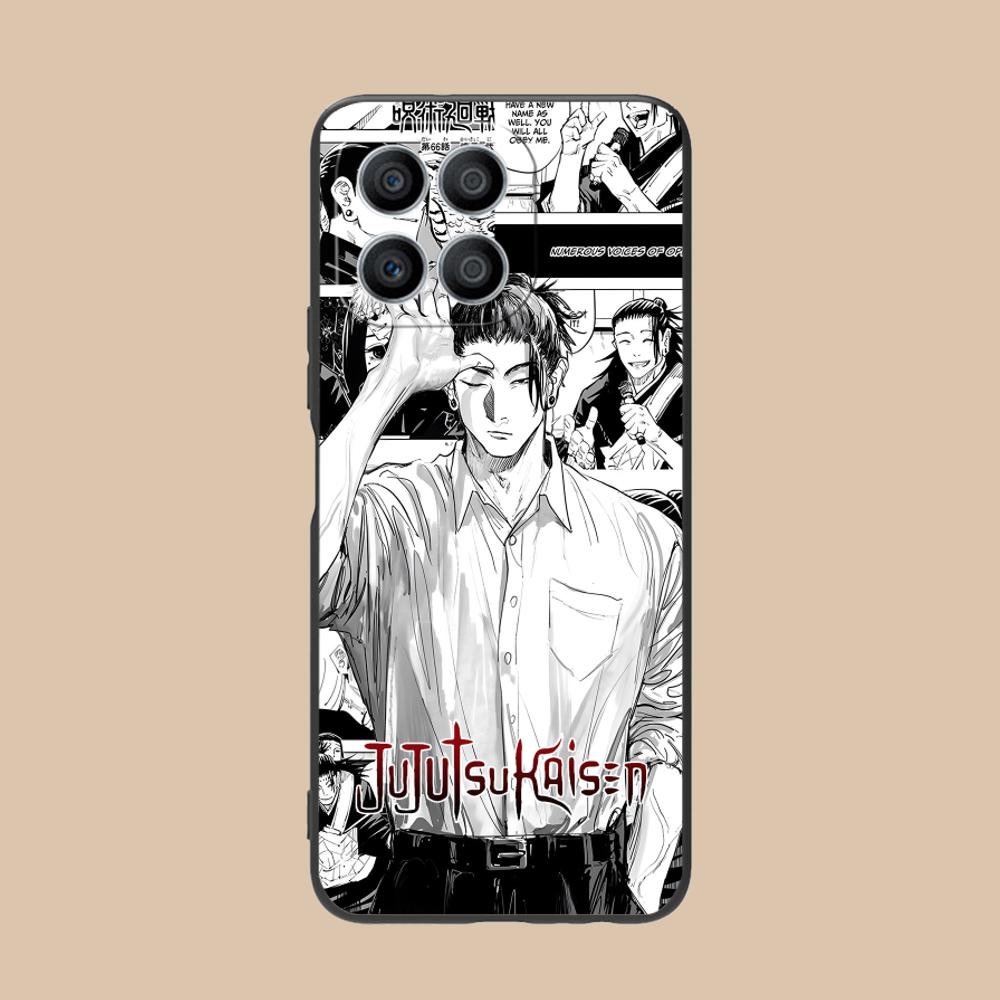 Jujutsu Kaisen Geto Suguru Phone Case for Honor 90 80 70 60 50 30 20 10 9 8 7 Pro S SE Lite 5G Colorful Printing Cover Cover