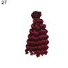 Fashion Mini Ringlet Curly 20cm Hair Tresses Doll Wig Kids Toy Baby Girls Gift