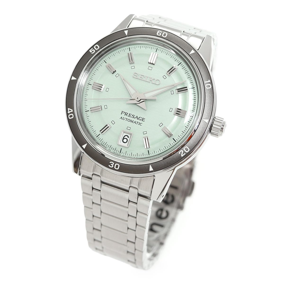 

Seiko Presage Style 60 s SARY265 Men s Automatic Watch, Silver