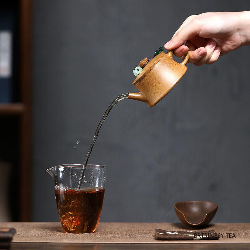 90ml Chinese Yixing Purple Clay Teapot Household Small Capacity Kettle Tradition Beauty Zisha Tea Pot Tea Set Handmade Teaware
