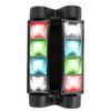 8 in 1 Spider Moving Head Light RGBW Exciting Vibe Amazing Effects Sound Activated for Parties Bars 