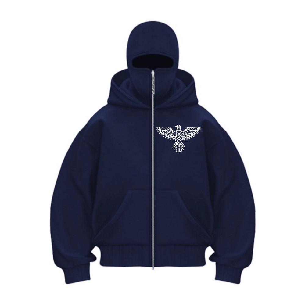 Men'S Zip-Up Hoodie with Full-Zip Closure Gym Hooded Sweatshirt with Front Zipper Closure Sweater Hoodie Casual Wear Street Style Comfortable Material