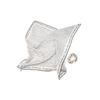 CHANEL Full Logo Printed Silk Hair Tie/Hairband Women's Style