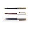 Made In Japan Metallic Retro Ballpoint Pen Set, Assorted Colors, 6 Pack. Features a Full-barrel Knock Mechanism, Semi-metallic Retro Style, Metal and