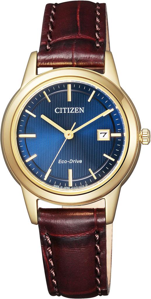 Citizen Collection Flexible Solar Pair Model Brown Eco-Drive Watch, FE1082-21L,