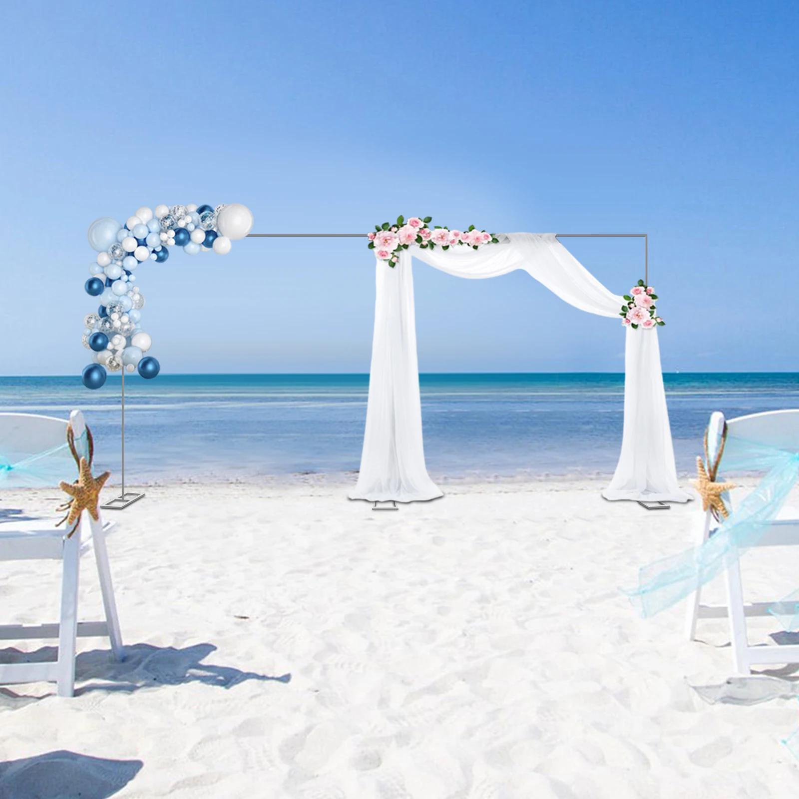 

Silver Professional Backdrop Stand Pipe Kit, 10x20ft Heavy Duty Background Support System, Back Drop DIY Stand Background Frame L серебряный