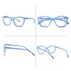 TUREZING Presbyopia Eyeglasses Design Diopter Glasses Women Men Ultra Super Lightweight Large -Frame 0-400 Professional Vision Correction