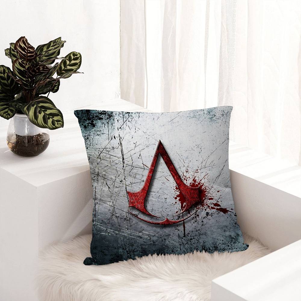 A-Assassins C-Creed Gaming Lucky Dragon Pillow Cover Sofa Cushion Cover Home Room Decoration Children Gift