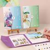 Children's Graffiti Painting Book Stationery 6Sheets Creative Watercolor Coloring Bookmark