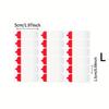 30Pcs/60Pcs/120Pcs Double-Sided Adhesive Tape Transparent Extra Strong Sticky Strip For Photos Decor Crafts Removable Stickers