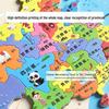 Xingxingzhou 3D Magnetic China & World Map Puzzle