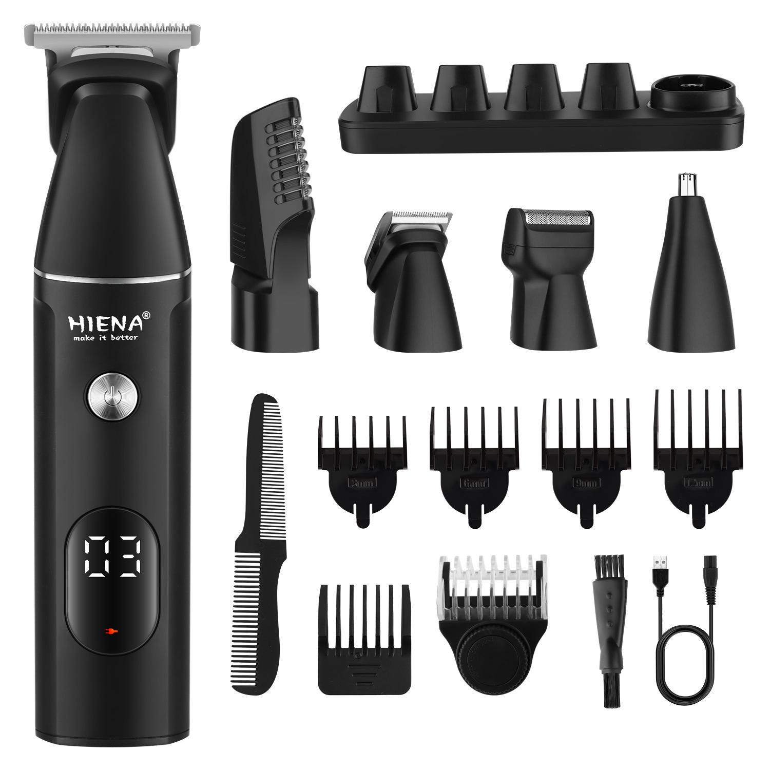 

HIENA 5-в-1 Многофункциональный Портативный Набор для Стрижки Волос и Триммер