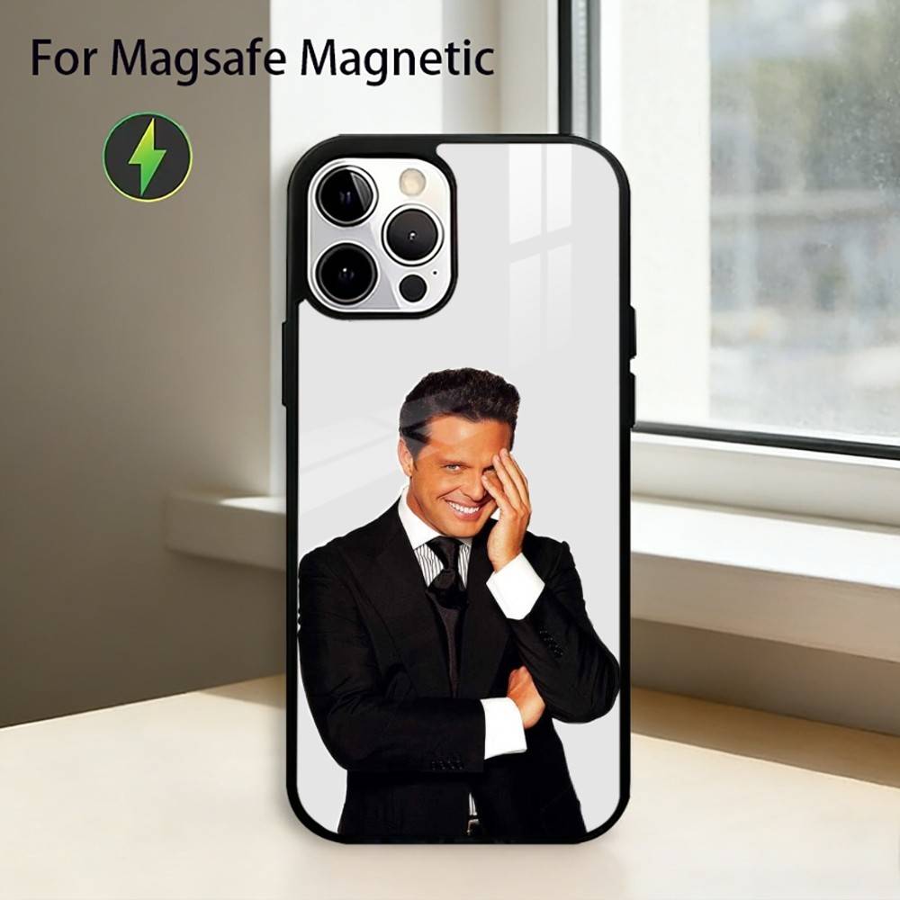 Singer Luis M-Miguel Phone Case For iPhone17,16,15,14,13,12,11 Plus,Pro Magnetic with Magsafe Wireless Charging