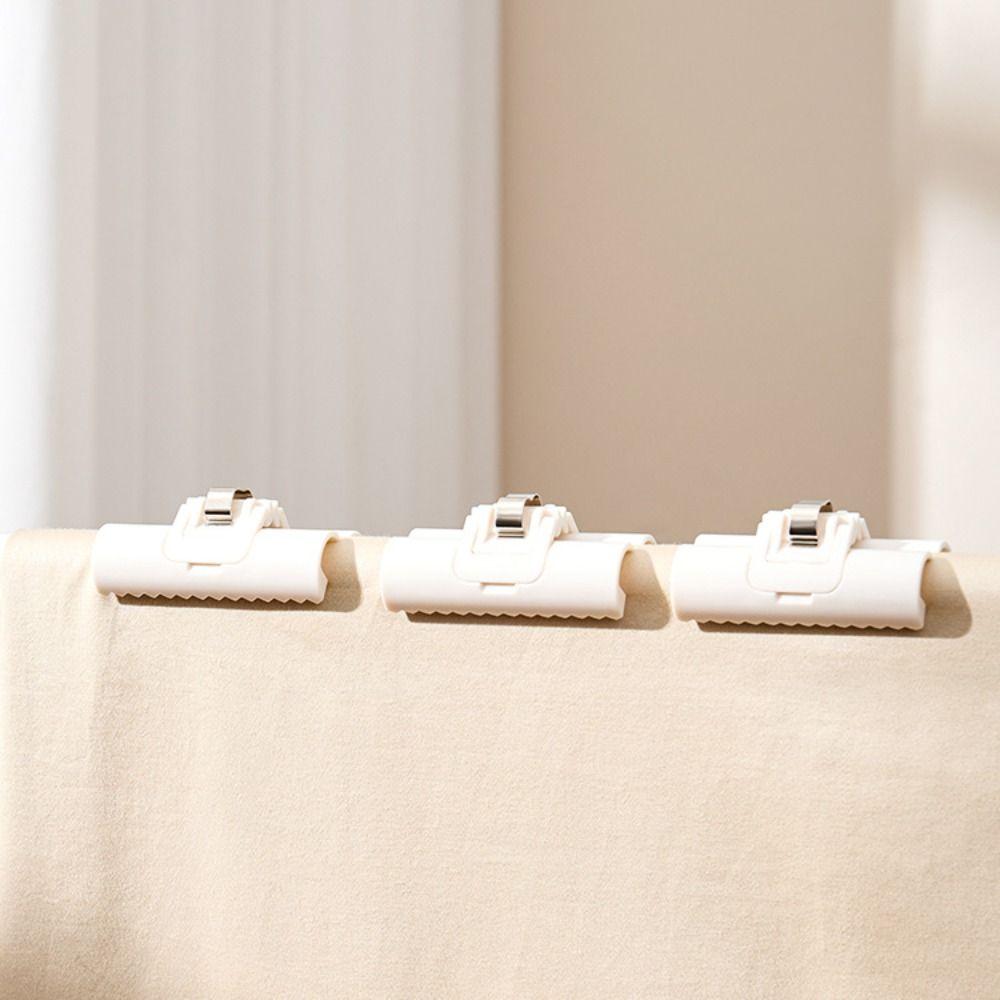 6Pcs Invisible Bed Sheet Clips Non Slip Quilt Cover Fastener New Mattress Sheet Buckle