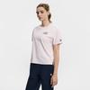 Fila Tennis Fashion Minimalist Classic Retro Sports Casual Comfortable Versatile Short Sleeve T-Shirt Women Tops Lotus-Pink A11W613102FPK