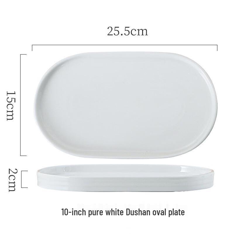 

Nordic Gold-Rimmed Ceramic Dinner Plate
