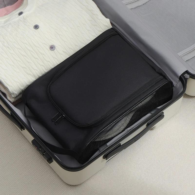 Waterproof Dust Proof Travel Shoe Bag Portable Storage Organizer for Basketball Sneakers Slippers Sports Shoes Carry Case