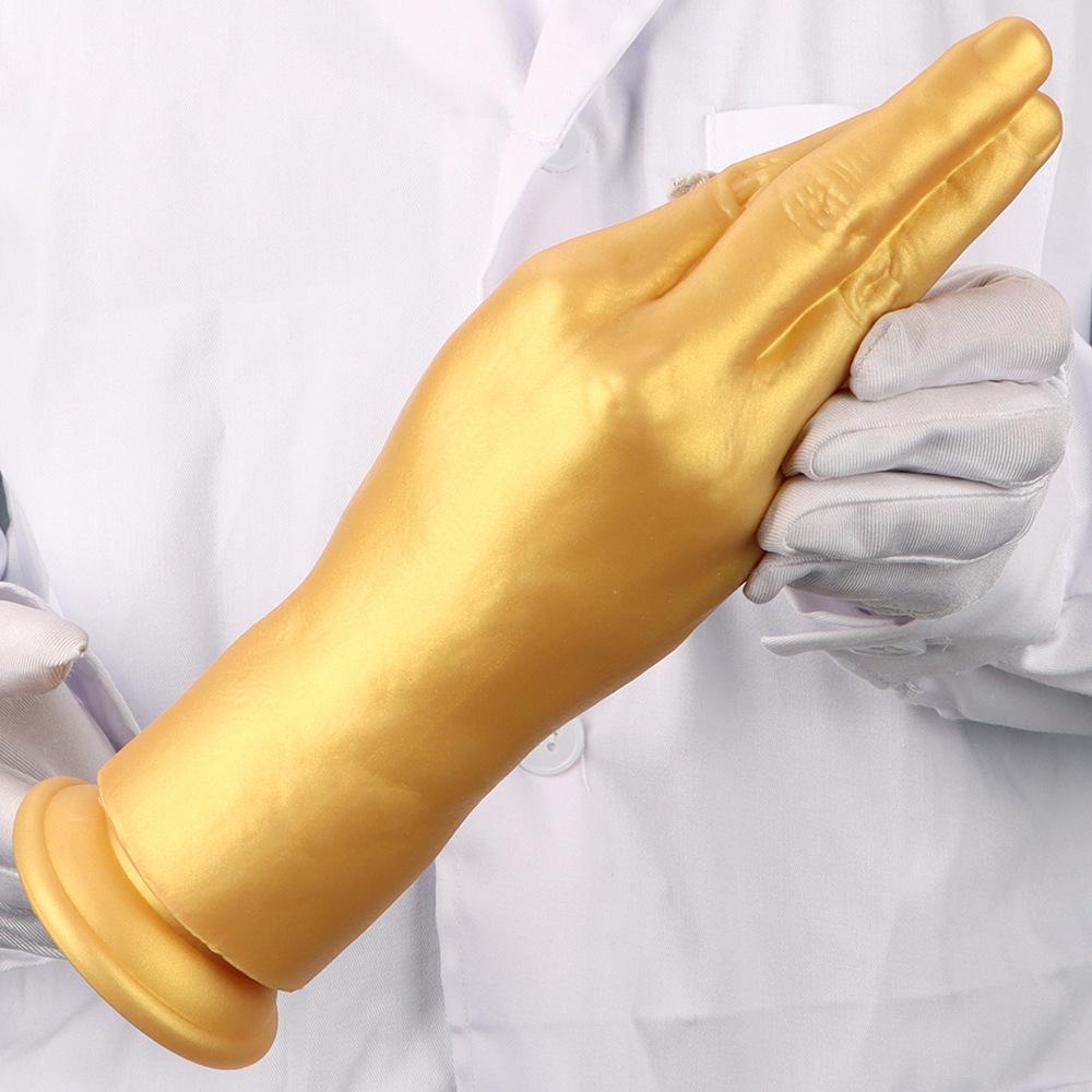 Super Large Silicone Palm Expansion Fist Intercourse for Male and Female Masturbation Orgasm Flirtation Anal Plug and Vaginal Dilation Device
