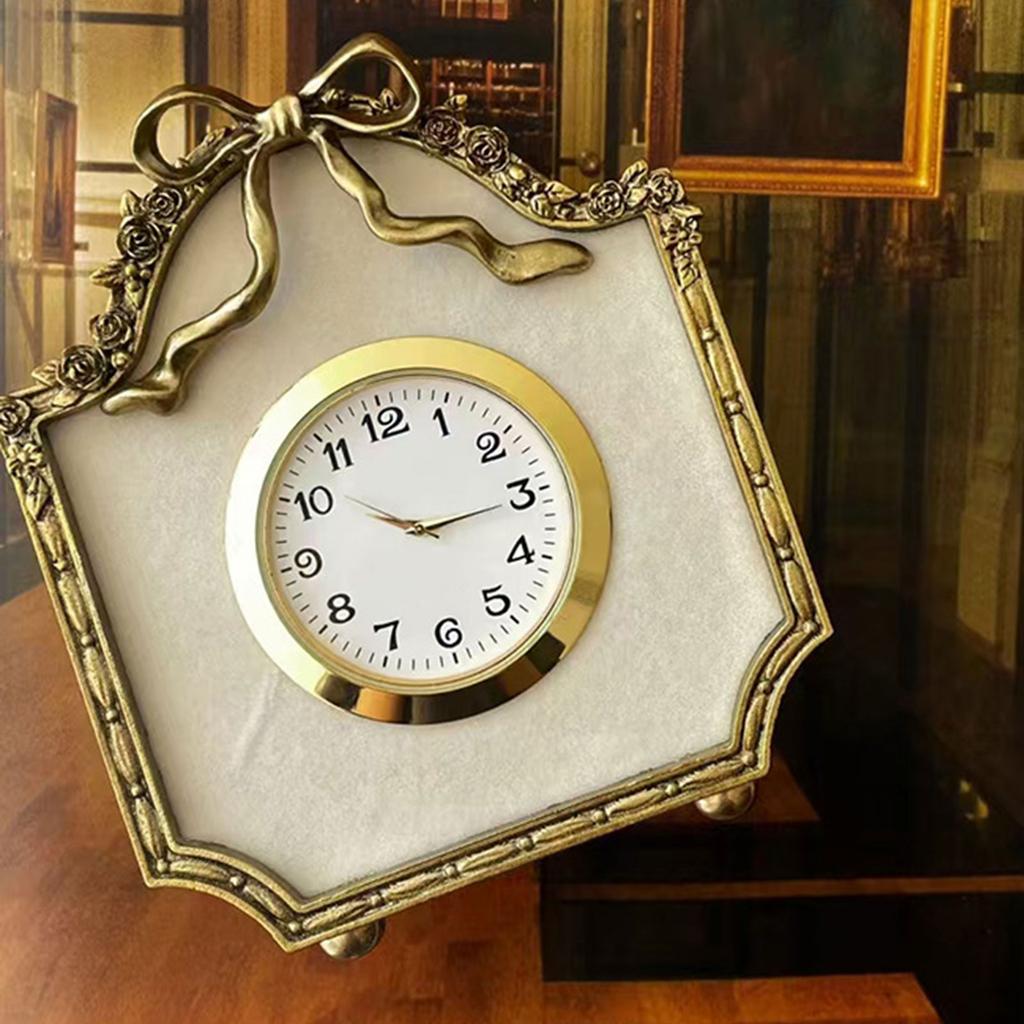 Inserție Ceas de Calitate 55MM Componentă Cap Ceas cu Durabilitate Cifre Arabe Acoperire Clară cu Bordură Aurie/Argintie