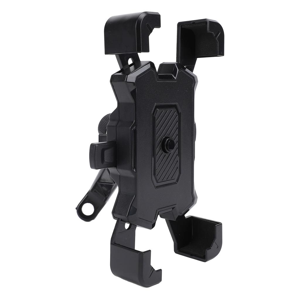 Motorcycle Phone Mount Shock Absorbing 360 Degree Rotatable Motorcycle Handlebar Cell Phone Holder for Electric Bike Cycling