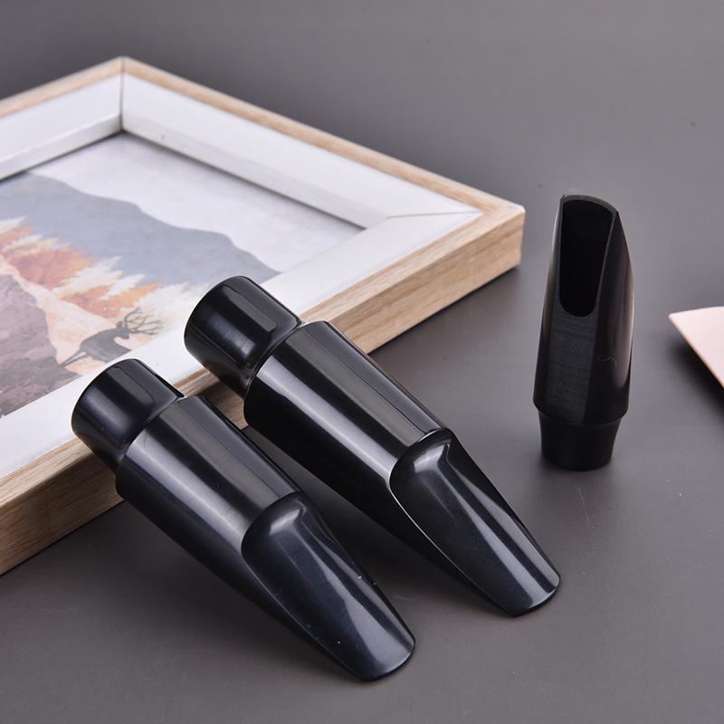 Buy Professional Soprano/Tenor /Alto Saxophone Abs Plastic Mouthpiece Black at affordable prices
