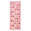 Towel Museum Ofurobi Tenugui Made in ga ga 34 x 90 (Towel Museum) Towel, Japan, "Daruma-san Koronda" (Daruma-san Koronda) Design, Pink, 100% Cotton,