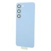 Replacement Back Glass Phone Rear Glass Housing with Pre Installed Camera Lens Tape for Galaxy S23 Blue